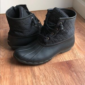 Sperry quilted duckboots